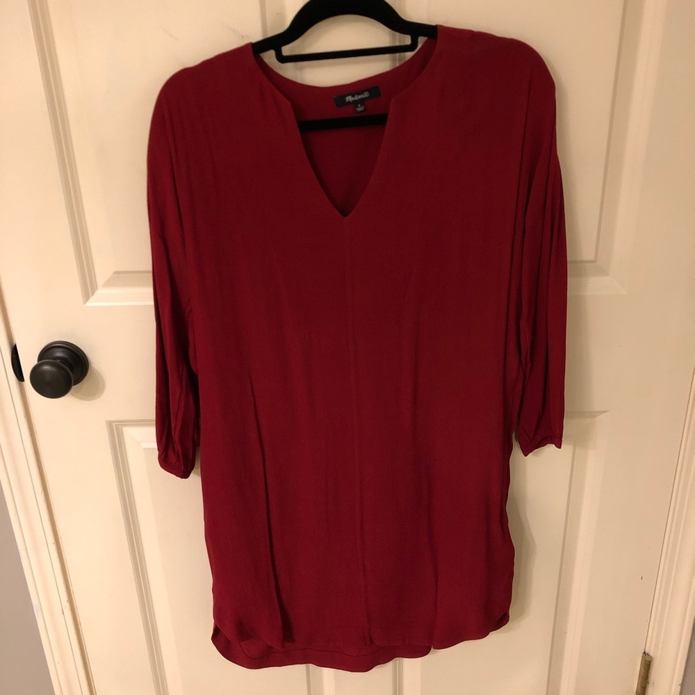 Madewell Red Dress